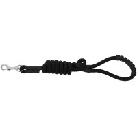 Guinzaglio per cane con maniglia Riding World Lucky Nero