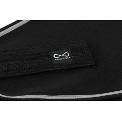 Camicia in pile per cane Equithème Nero