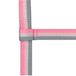 Cavezzina puledro regolabile Grigio / bianco / rosa