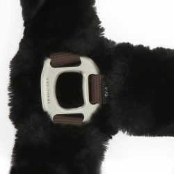 Capezzina Equithème Teddy Nero / marrone