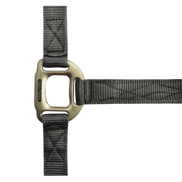 Capezzina Equithème Nylon Grigio scuro