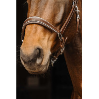 Capezza in cuoio Norton Rock Avana Marrone