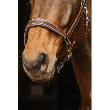 Capezza in cuoio Norton Rock Avana Marrone