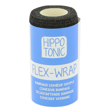 Fascia da lavoro Hippo-Tonic Flex-Wrap Nero