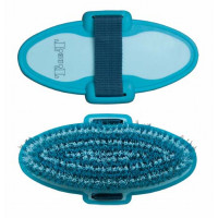 Spazzola morbida bicolore T de T Bordeaux / rosa