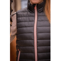 Gilet Macaron senza maniche Paddock Sports Nero