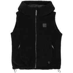 Gilet in pile riscaldato Equithème Heated Valery da donna Nero Gilet in pile riscaldato Equithème Heated Valery da donna Nero