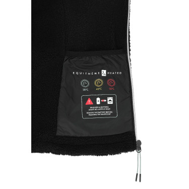 Gilet in pile riscaldato Equithème Heated Valery da donna Gilet in pile riscaldato Equithème Heated Valery da donna