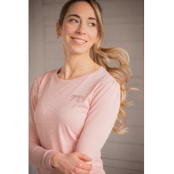 Polo Techty Honey a maniche lunghe Pénélope Rosa Polo Techty Honey a maniche lunghe Pénélope Rosa