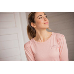 Polo Techty Honey a maniche lunghe Pénélope Rosa Polo Techty Honey a maniche lunghe Pénélope Rosa