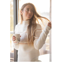 Maglione Pénélope Noris Beige Maglione Pénélope Noris Beige