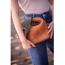 Borsa Pénélope Agathe Cognac Marrone Borsa Pénélope Agathe Cognac Marrone