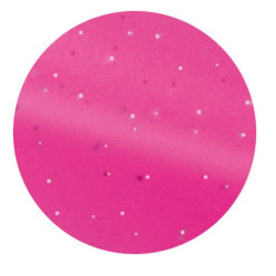 Striglia metallica rotonda fluo glitterata Rosa Striglia metallica rotonda fluo glitterata Rosa