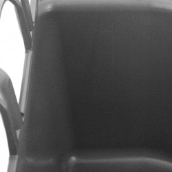 Mangiatoia Hippotonic con ganci e manico Grigio scuro