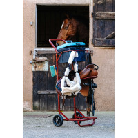 Carrello porta sella smontabile Hippotonic Nero