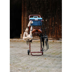 Carrello porta sella smontabile Hippotonic Bordeaux