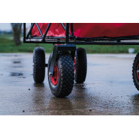 Carrello a 4 ruote Hippotonic Rosso Carrello a 4 ruote Hippotonic Rosso