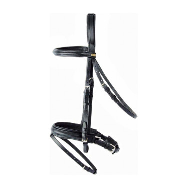 Briglia T de T capezzina Pull-back Nero Briglia T de T capezzina Pull-back Nero