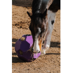 Palla anti-ingozzamento Hippotonic per fieno con fori multipli