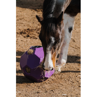 Palla anti-ingozzamento Hippotonic per fieno con fori multipli Palla anti-ingozzamento Hippotonic per fieno con fori multipli