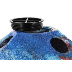 Palla anti-ingozzamento Hippotonic per fieno con fori multipli Multicolore