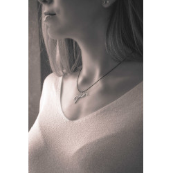 Collana Pénélope equestre Argento