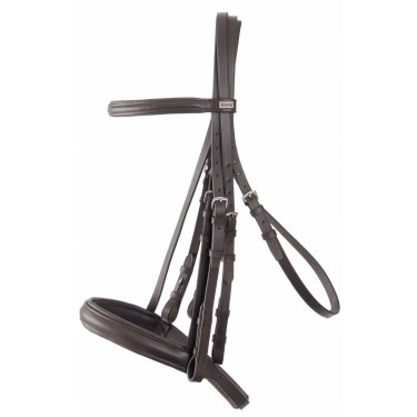 Briglia da dressage in cuoio Bellini T de T Briglia da dressage in cuoio Bellini T de T