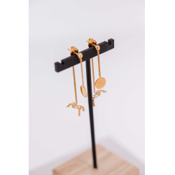 Orecchini Pénélope Yuna Dorata Oro