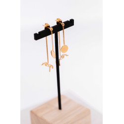 Orecchini Pénélope Yuna Dorata Oro