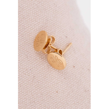 Orecchini a perno Pénélope Lou Arabesque Dorata Oro