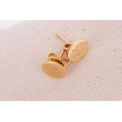 Orecchini a perno Pénélope Lou Arabesque Dorata Oro