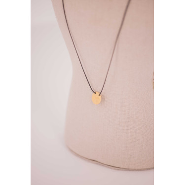 Collana Adelya Pénélope corda nera Collana Adelya Pénélope corda nera