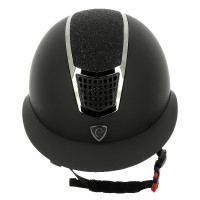 Casco Equithème Airy L Celeste nero / nero