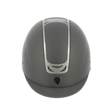 Casco Equithème Pepit Nero / cromato Casco Equithème Pepit Nero / cromato