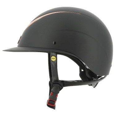 Casco Equithème Wings Oro rosa / nero