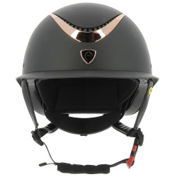Casco Equithème Wings Oro rosa / nero