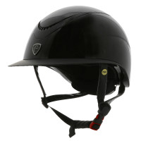 Casco Equithème Wings Nero lucido