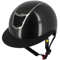 Casco Equithème Airy LM Nero carbone lucido Casco Equithème Airy LM Nero carbone lucido