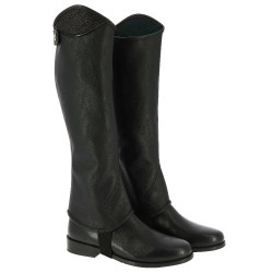 Mini-chaps Norton Glitter Nero