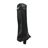 Mini chaps in rete 3D Paganini T de T Nero
