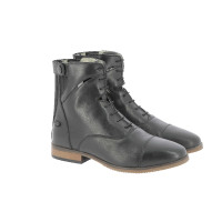 Stivali Equithème Wavy con lacci / zip Nero