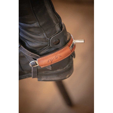 Copri speroni Pénélope Spurs Cognac Marrone