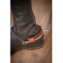 Copri speroni Pénélope Spurs Cognac Marrone