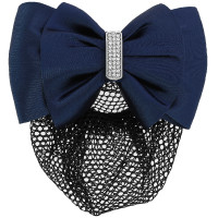 Retina per capelli Equithème Strass Blu navy