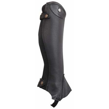 Mini chaps in pelle Schubert T de T Nero