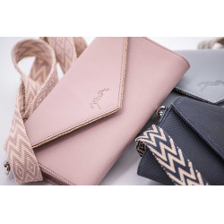 Pochette Pénélope New Phone pocket Rosa cipria