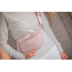 Marsupio Pénélope Chevron Rosa