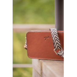 Borsa a tracolla Pénélope Lizzie Cognac Marrone