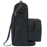 Borsa per stivali e casco Premium Equithème Marina Blu marino Borsa per stivali e casco Premium Equithème Marina Blu marino