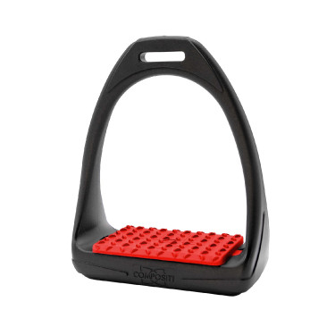 Staffili Compositi Soft Reflex Nero / rosso Staffili Compositi Soft Reflex Nero / rosso